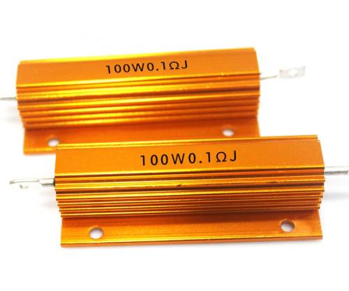 RX24 Gold Aluminum Shell Resistor, 75W to 100W